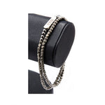 Inox jewellery - Hæmatit Terninger - br621 - armring.dk - Armbånd